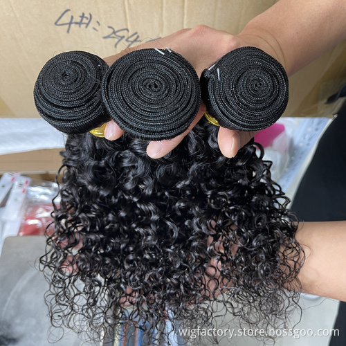 10A Mink Indian Hair Bundle 30 Inch,Free Sample Human Hair Extension With Closure, Water Wave Raw Indian Hair Bulk Unprocessed
